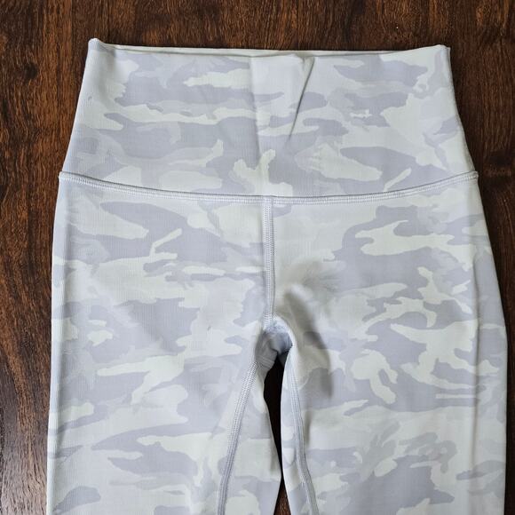 Lululemon Wunder Under High-Rise Tight 25" *Luxtreme - White Camo - NWOT - Picture 3 of 7